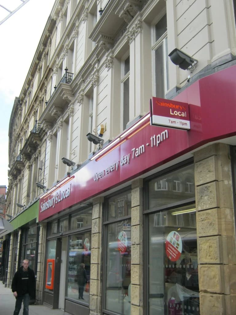 Jack Wolfskin, Café Nero and Sainsbury's 4